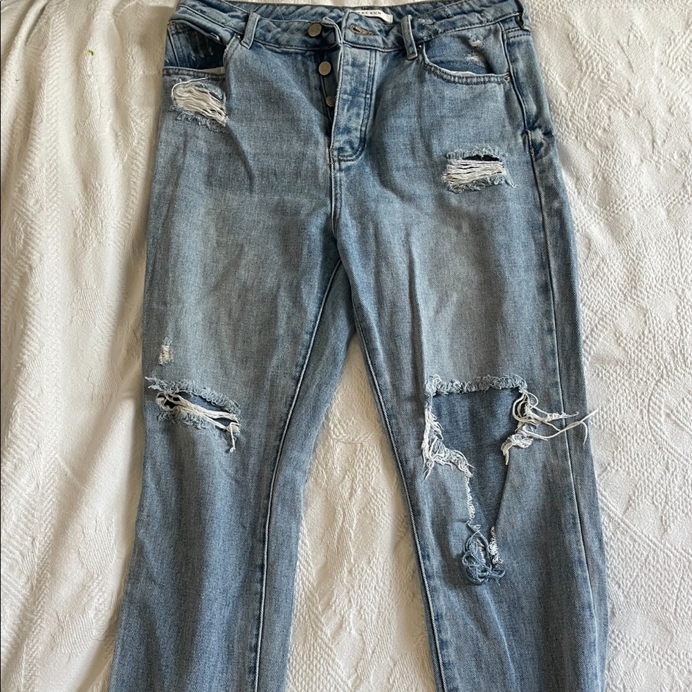 Pacsun ripper straight leg jeans